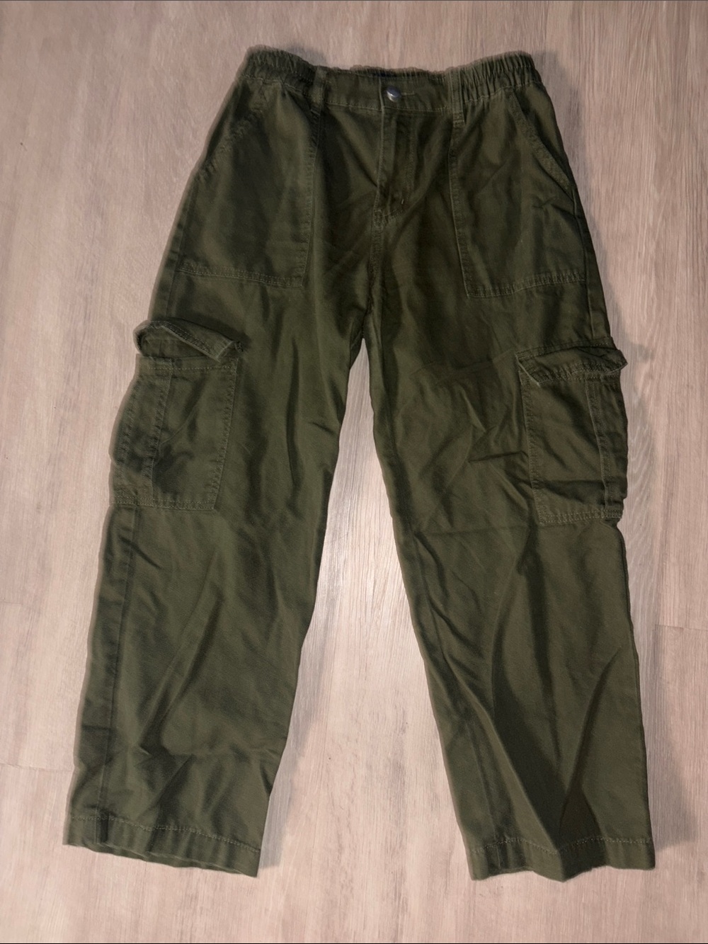 Olive Utility Cargo Pants